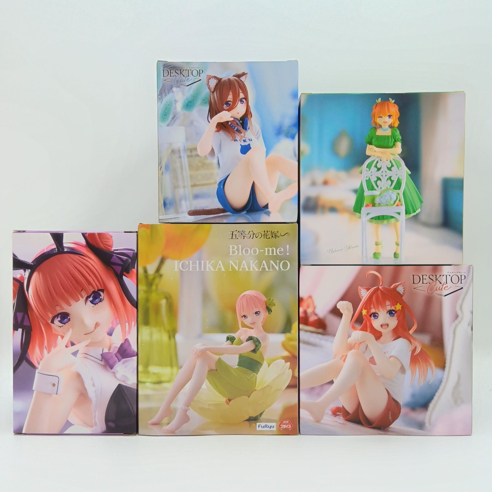 未開封】五等分の花嫁 フィギュア 5体セット まとめ売り 中野一花 中野