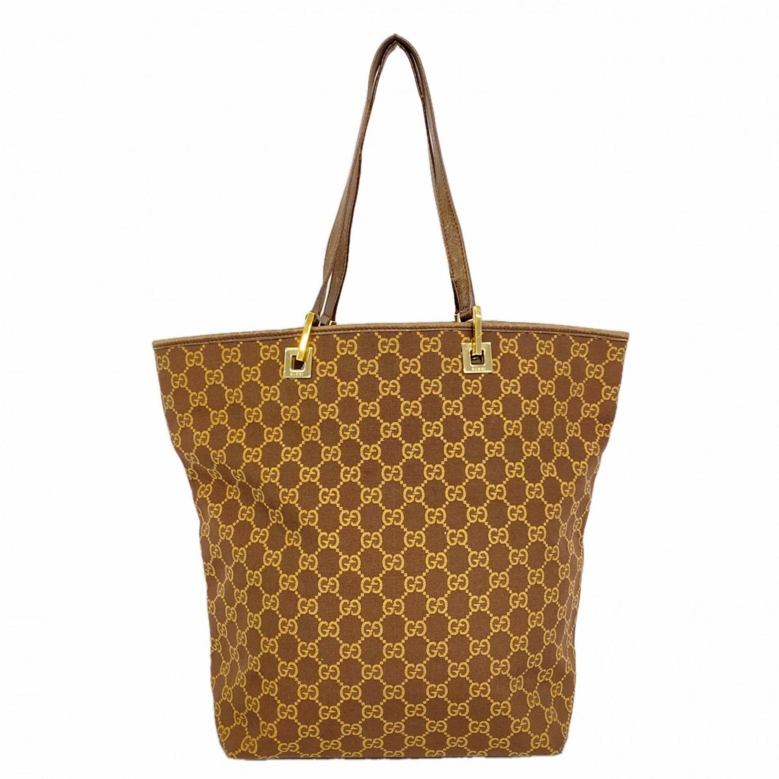 グッチ(Gucci) グッチ トートバッグ 002 1098 キャンバス ブラウン シャンパンレディース