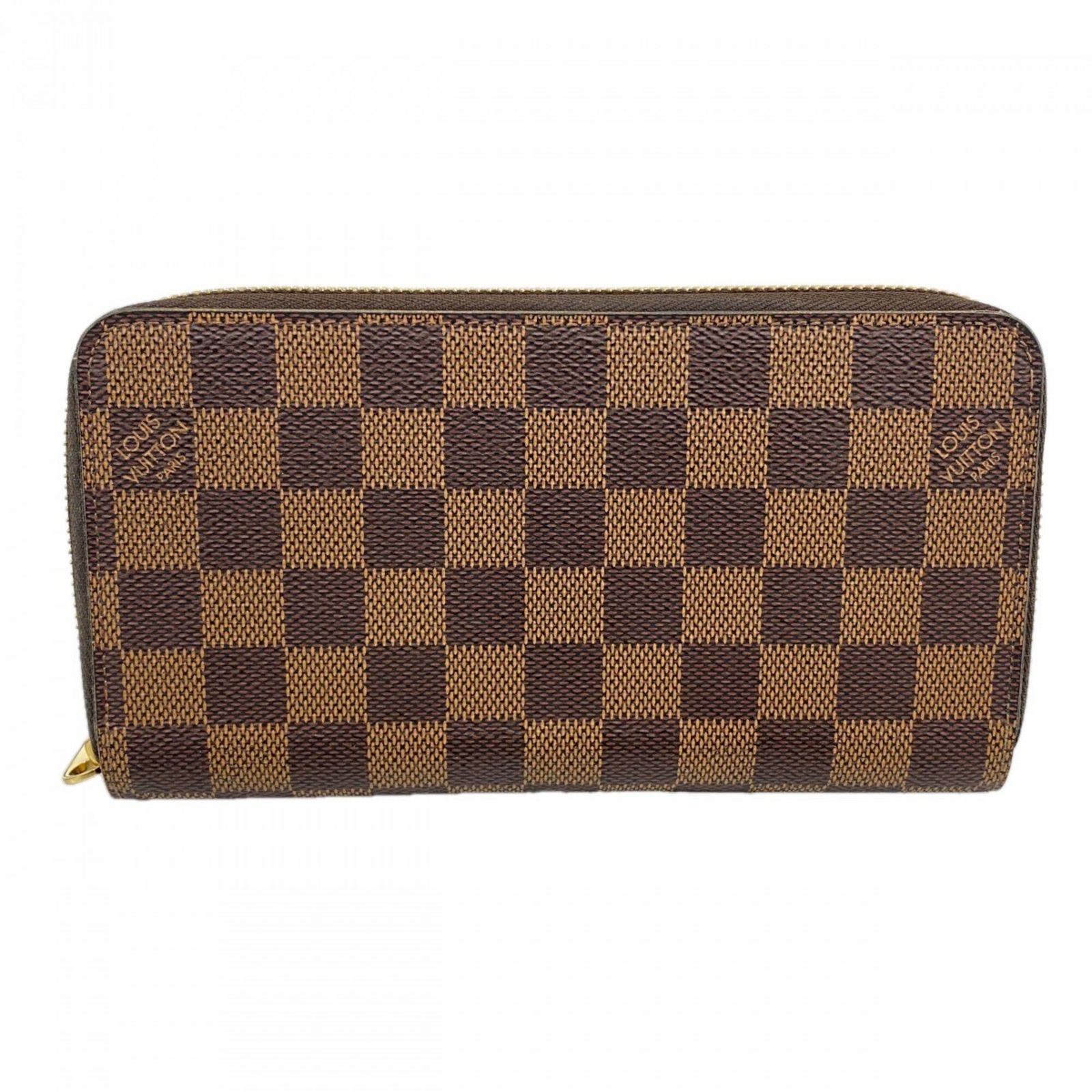 ルイ・ヴィトン(Louis Vuitton) ルイ・ヴィトン 長財布 ダミエ ジッピーウォレット N41661 エベヌメンズ レディース