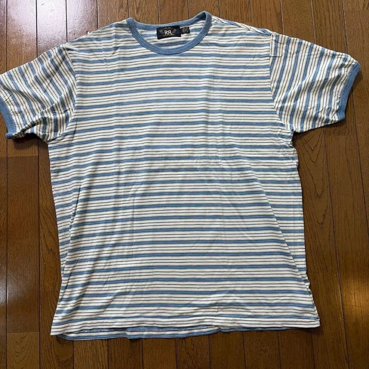 RRL ストライプ リンガーTシャツ