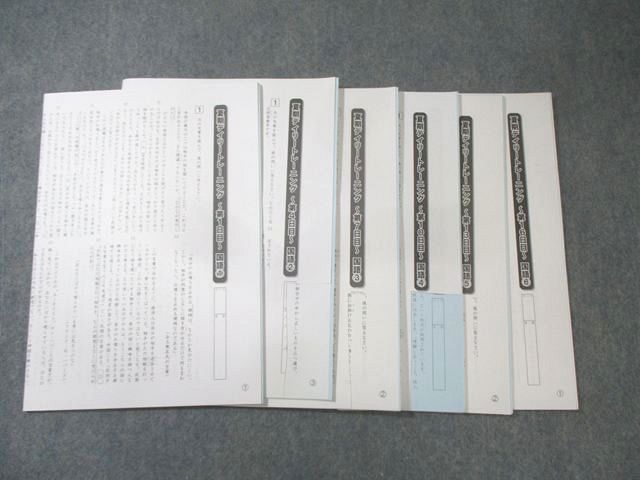 SAPIX 小6 サピックス 夏期デイリートレーニング 国語 【計6回分