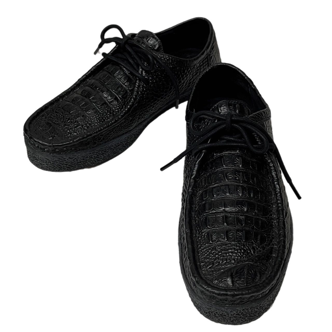 LASTRESORT AB ラストリゾートエービー US11/29cm相当 MOC LO BLACK CROC ブラック クロコダイル シューズ 箱付き VM006