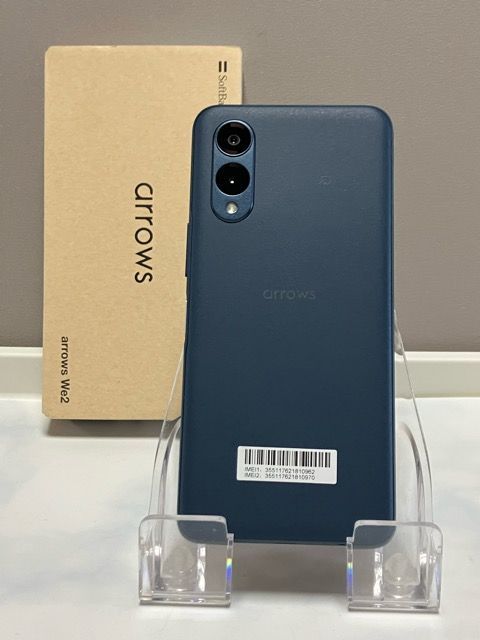arrows We2 A402FC ネイビーグリーン SIMフリーほぼ新品 - メルカリ