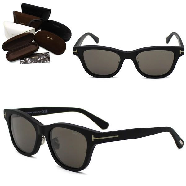 トムフォード サングラス TOM FORD FT1353-D/S 02A 52 TF1353 ブラック グレー EYEWEAR アジアンフィット メンズ レディース ユニセックス