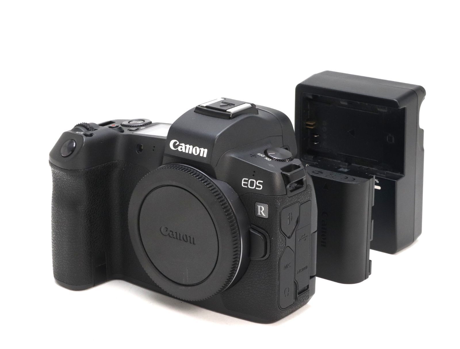 B+ (並品) Canon キヤノン EOS R ボディ シャッター数 16,000以下 初期不良返品対応 66-263