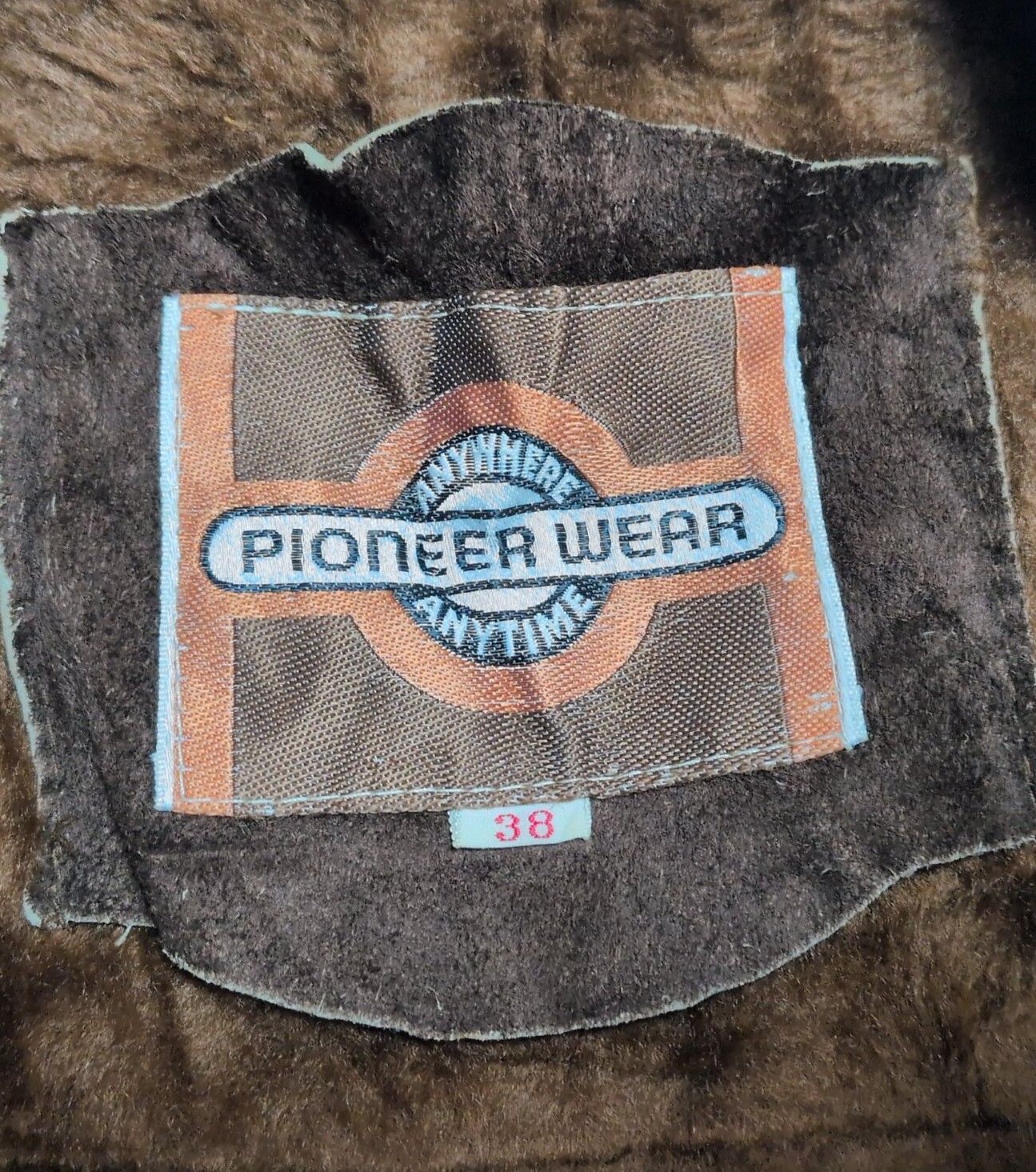 70s PIONEER WEAR パイオニアウェア ボアライニングスエードレザー