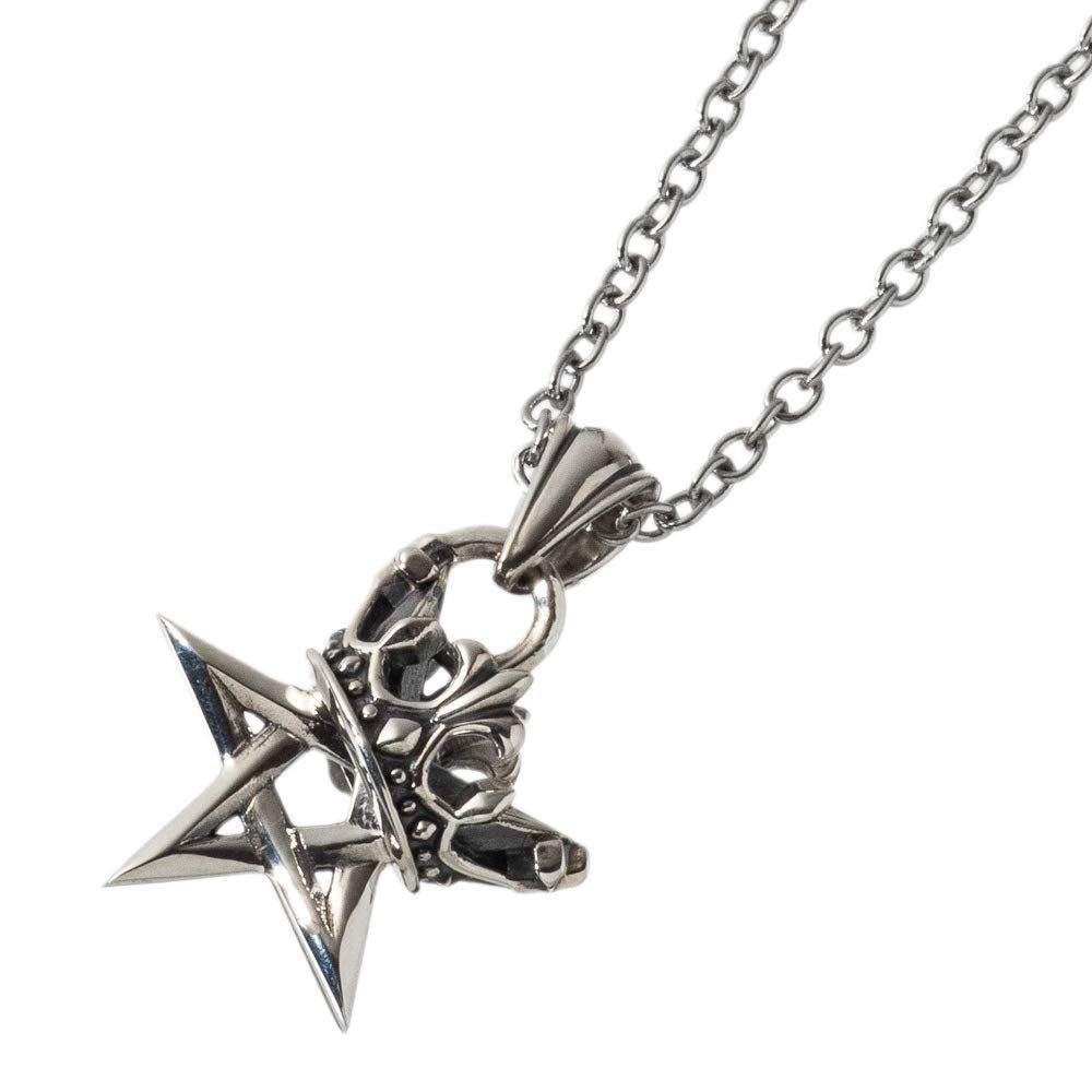 [アルテミスキングス] ARTEMISKINGS 王冠五芒星ペンダント【トップのみ】 AKP0120 シルバーアクセサリー メンズ レディース ブランド ジュエリー 銀 シルバー 925 ネックレス