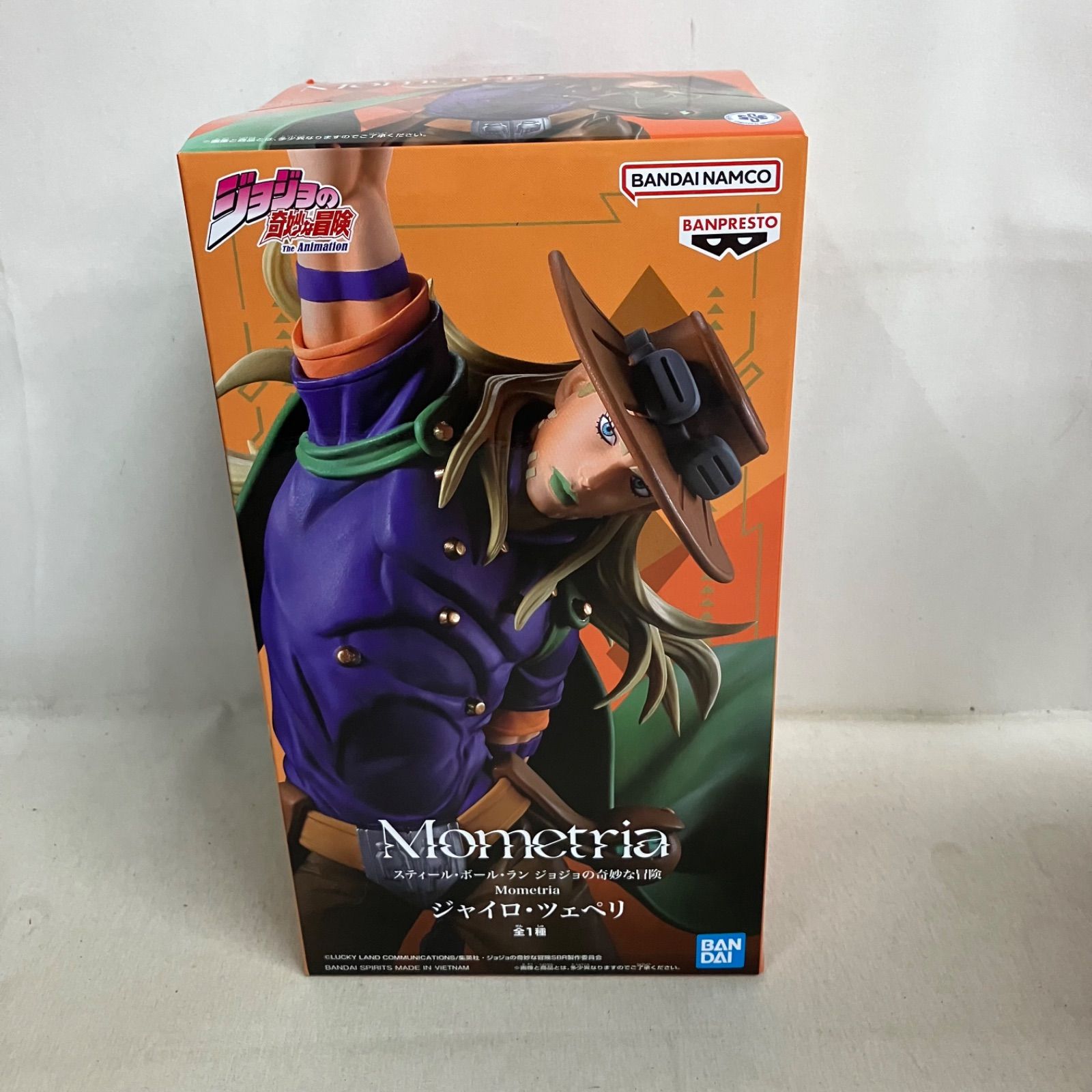 未開封 ジョジョの奇妙な冒険 ジャイロ・ツェペリ Mometria フィギュア