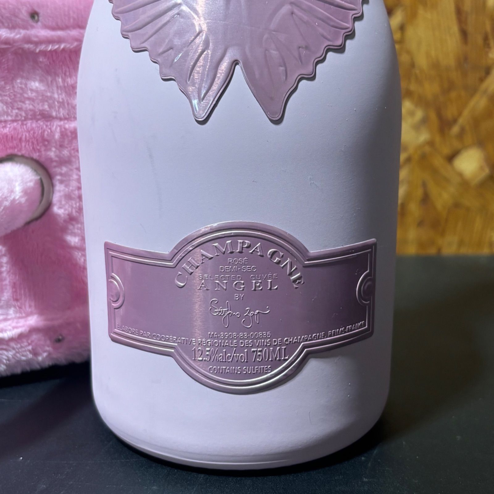エンジェルドゥミセック シャンパン7種セット(空瓶) ANGEL CHAMPAGNE エンジェル シャンパン Demi Sec ドゥミセック