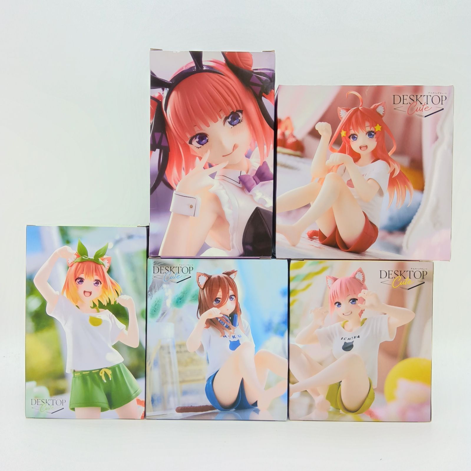 未開封】五等分の花嫁 フィギュア 5体セット まとめ売り 中野一花 中野