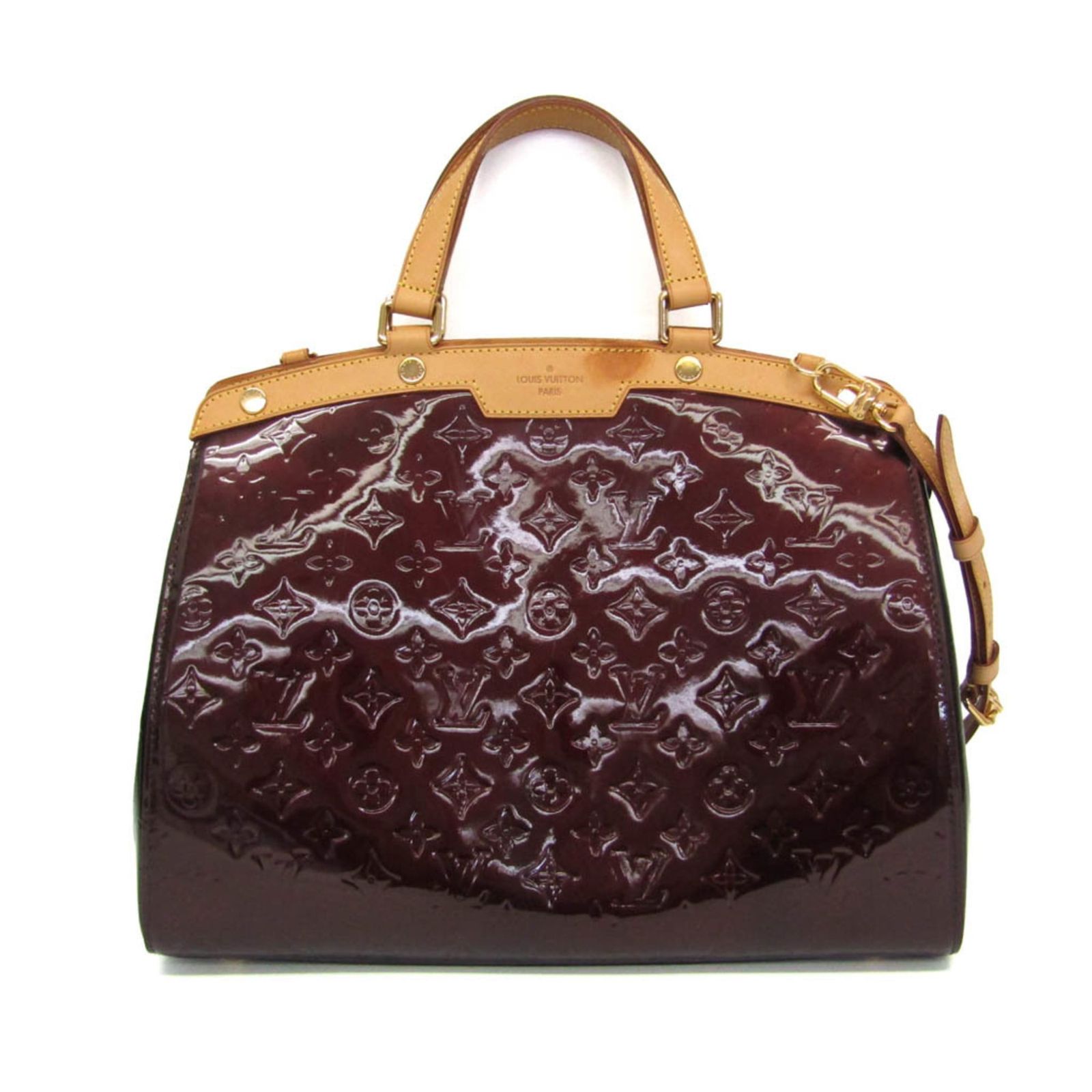 ルイ・ヴィトン(Louis Vuitton) モノグラムヴェルニ ブレアMM M91619 レディース ハンドバッグ,ショルダーバッグ アマラント