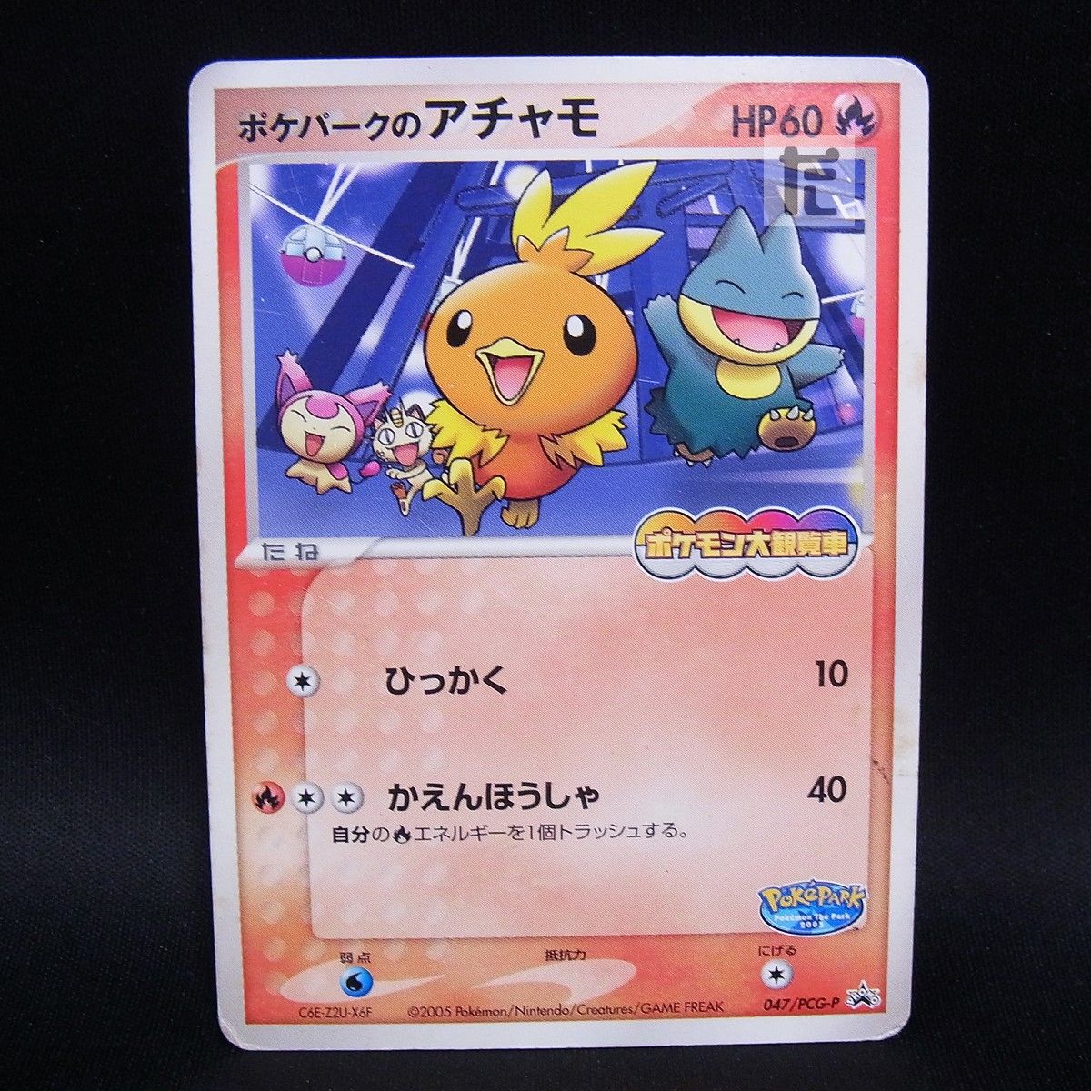 PROMO ポケパークのアチャモ 047/PCG-P / TA24980 - メルカリ