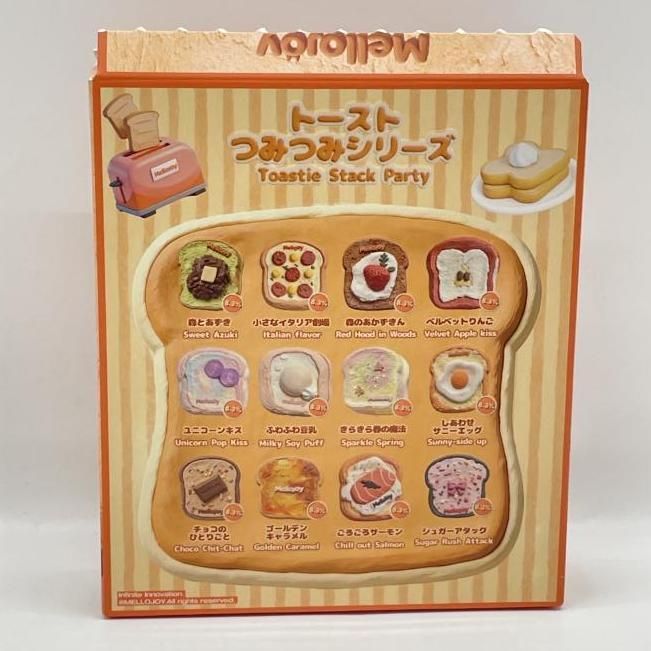 中古】開封）Mellojoy ベルベットりんご トーストつみつみシリーズ[24