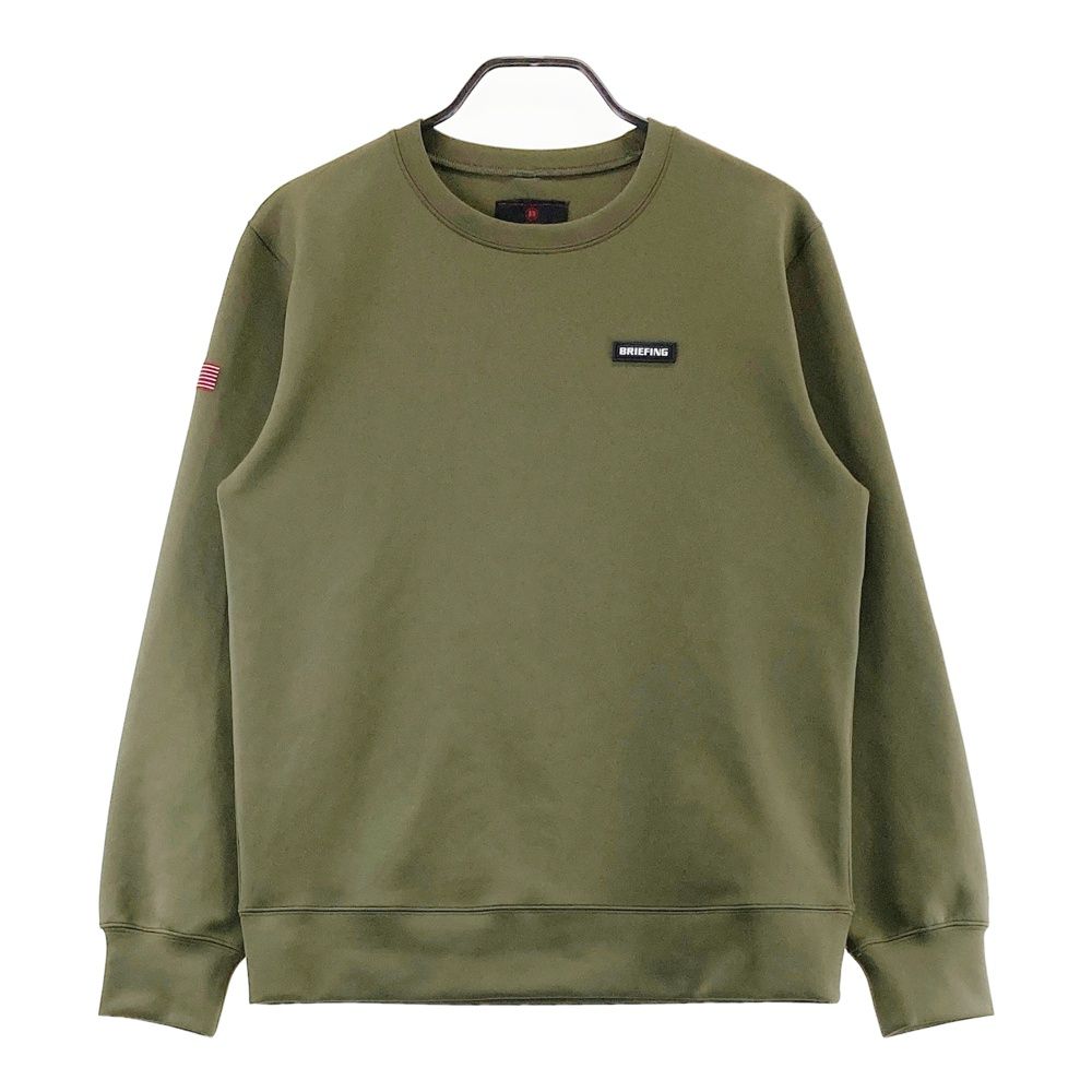 サイズ：M BRIEFING GOLF ブリーフィング 長袖Tシャツ カーキ系 [240101642769] ゴルフウェア メンズ ストスト