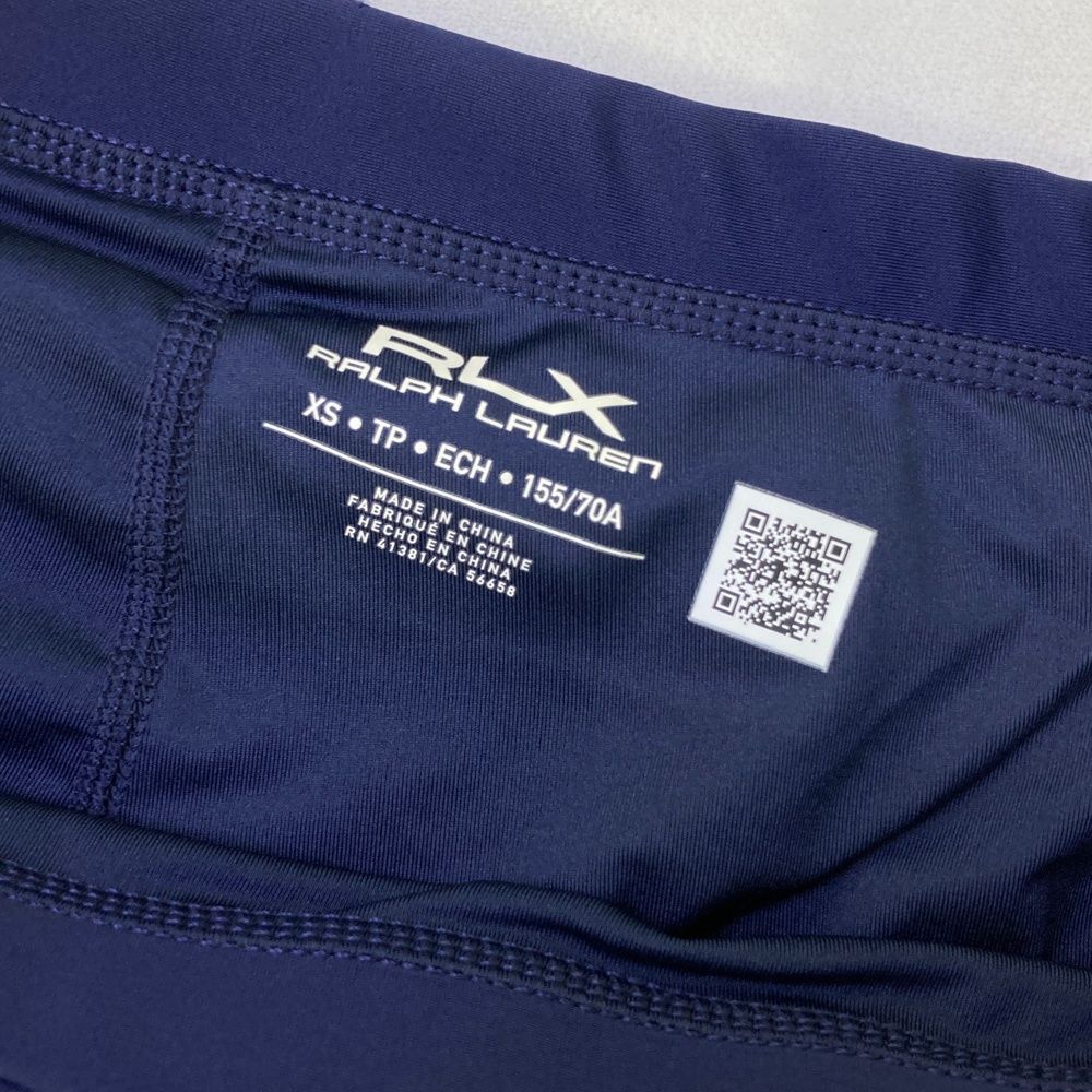 サイズ：XS RLX ラルフローレン インナー付 ストレッチ スカート 総柄