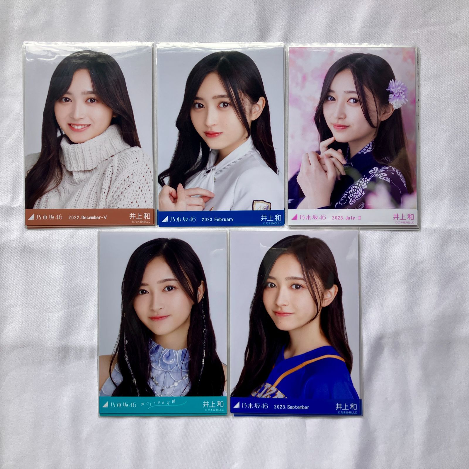 乃木坂46 生写真 コンプ バラ 乃木坂46 生写真 5種コンプ バラ コンプ セット 乃木坂46 OFFICIAL WEB