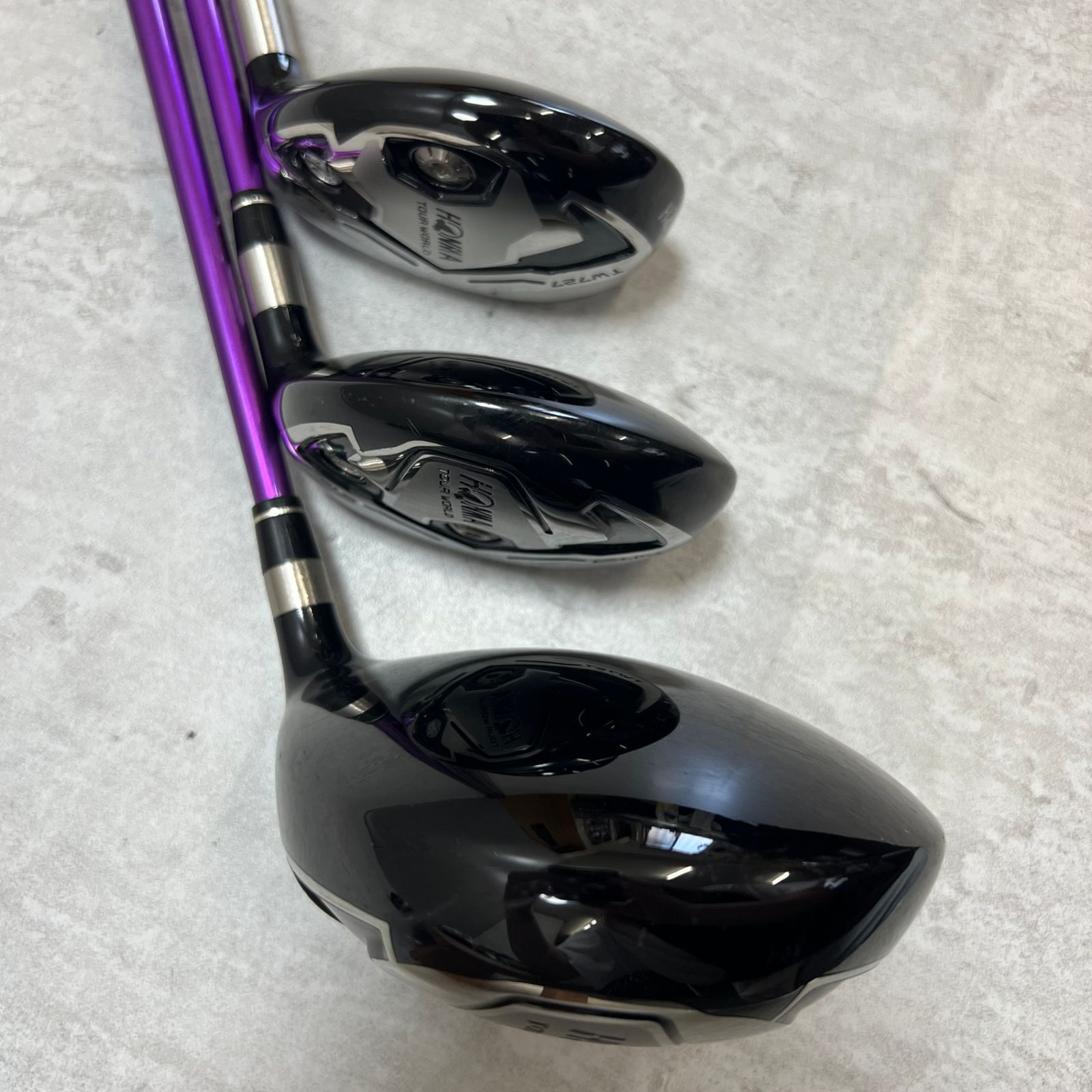 ホンマ ツアーワールド TW727 メンズゴルフ ウッド3本セット 右利き 