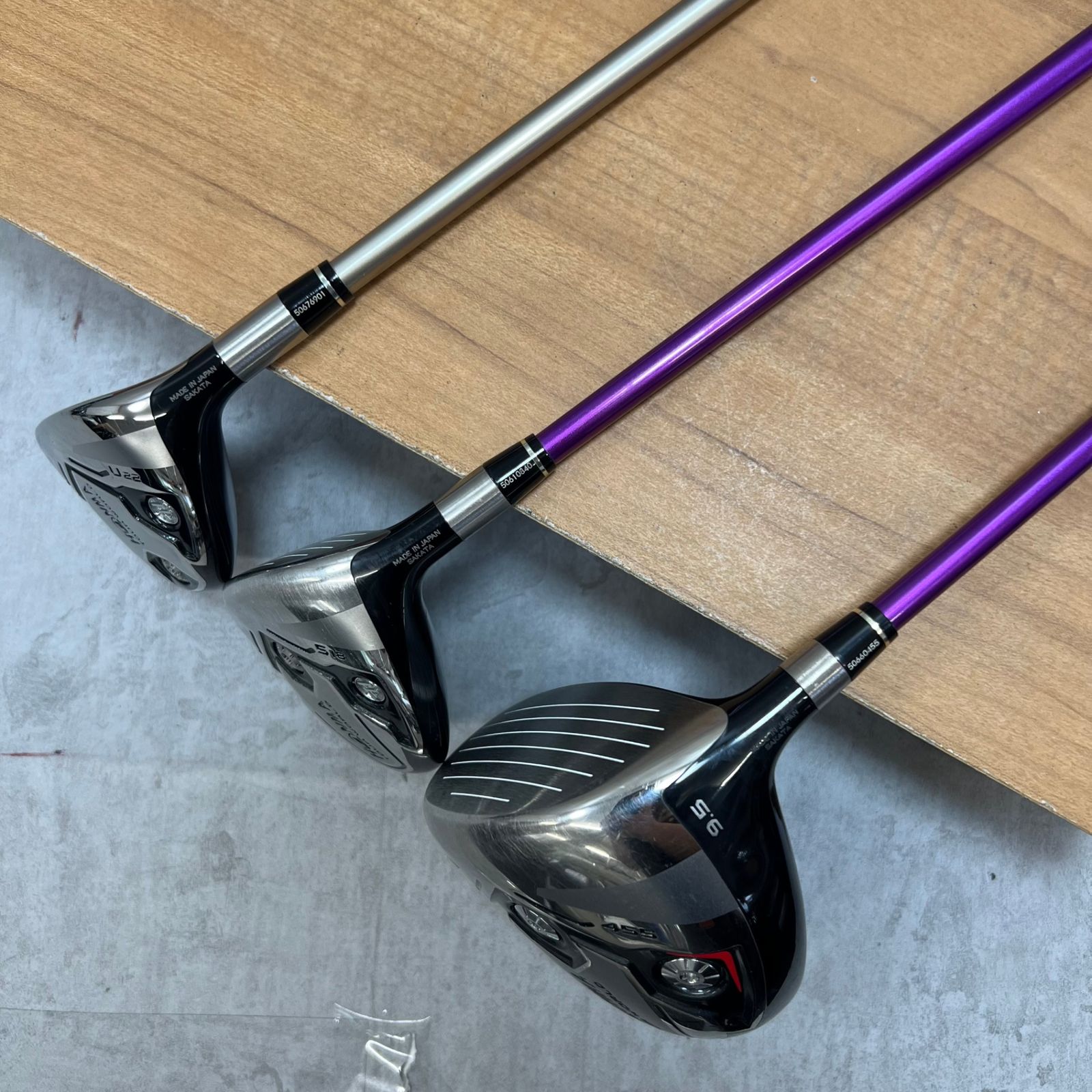 ホンマ ツアーワールド TW727 メンズゴルフ ウッド3本セット 右利き