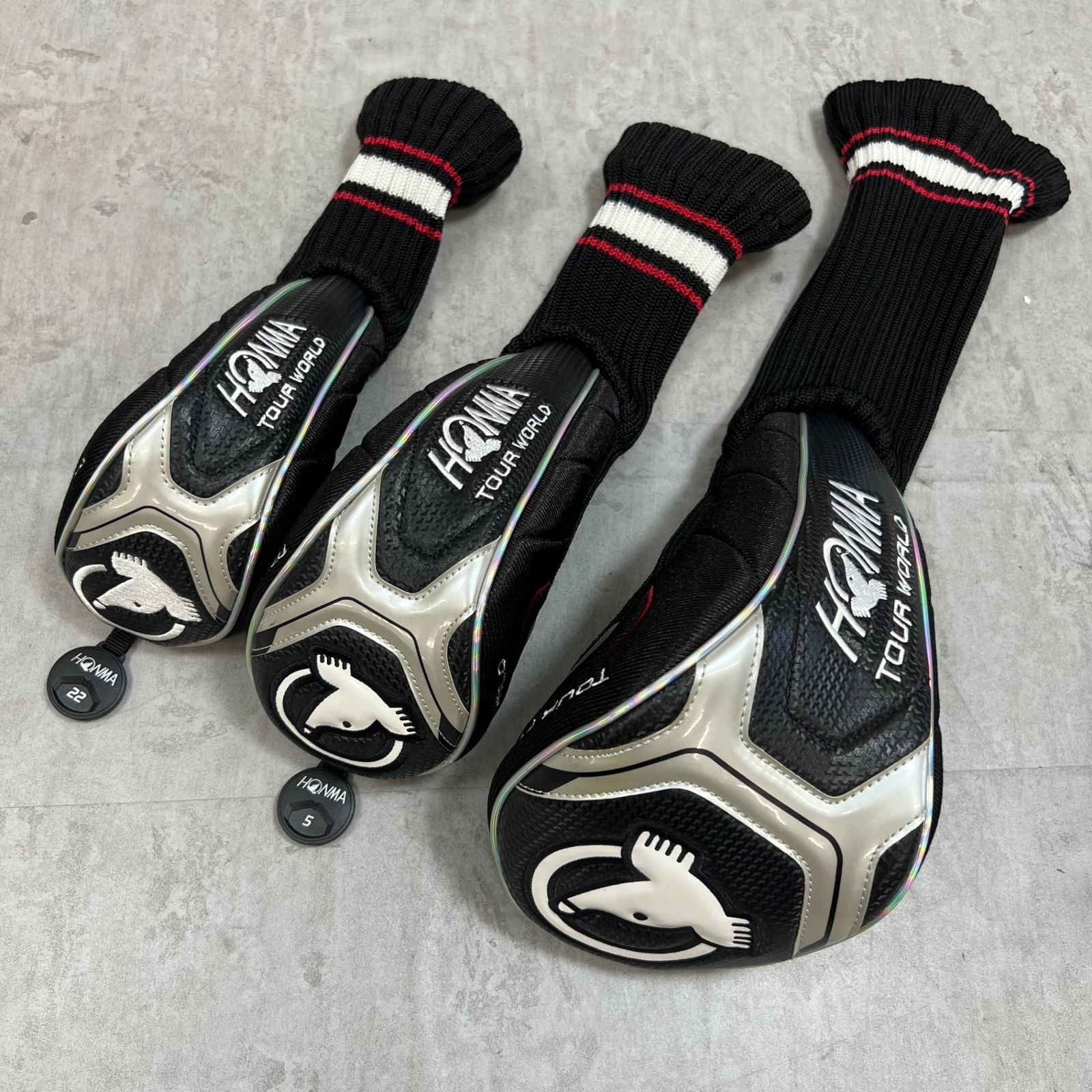 ホンマ ツアーワールド TW727 メンズゴルフ ウッド3本セット 右利き