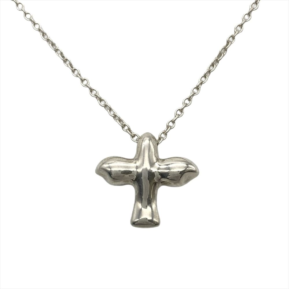 ティファニー Tiffany&Co. バードクロス ネックレス SV925 2.4g