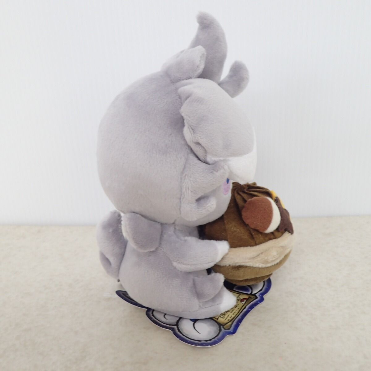 ポケモンセンター限定　ニャスパーwanted！！ ニャスパーぬいぐるみ　タグ付き ポケモンセンター ぬいぐるみ ニャスパー WANTED!!! 紙タグ付き
