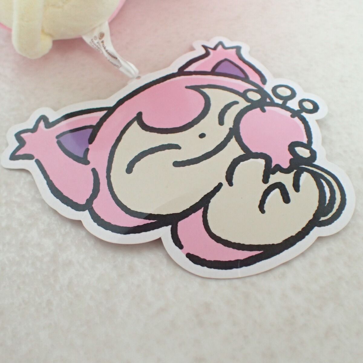 ポケモンセンター限定　ニャスパーwanted！！ ニャスパーぬいぐるみ　タグ付き ポケモンセンター ぬいぐるみ ニャスパー WANTED!!! 紙タグ付き