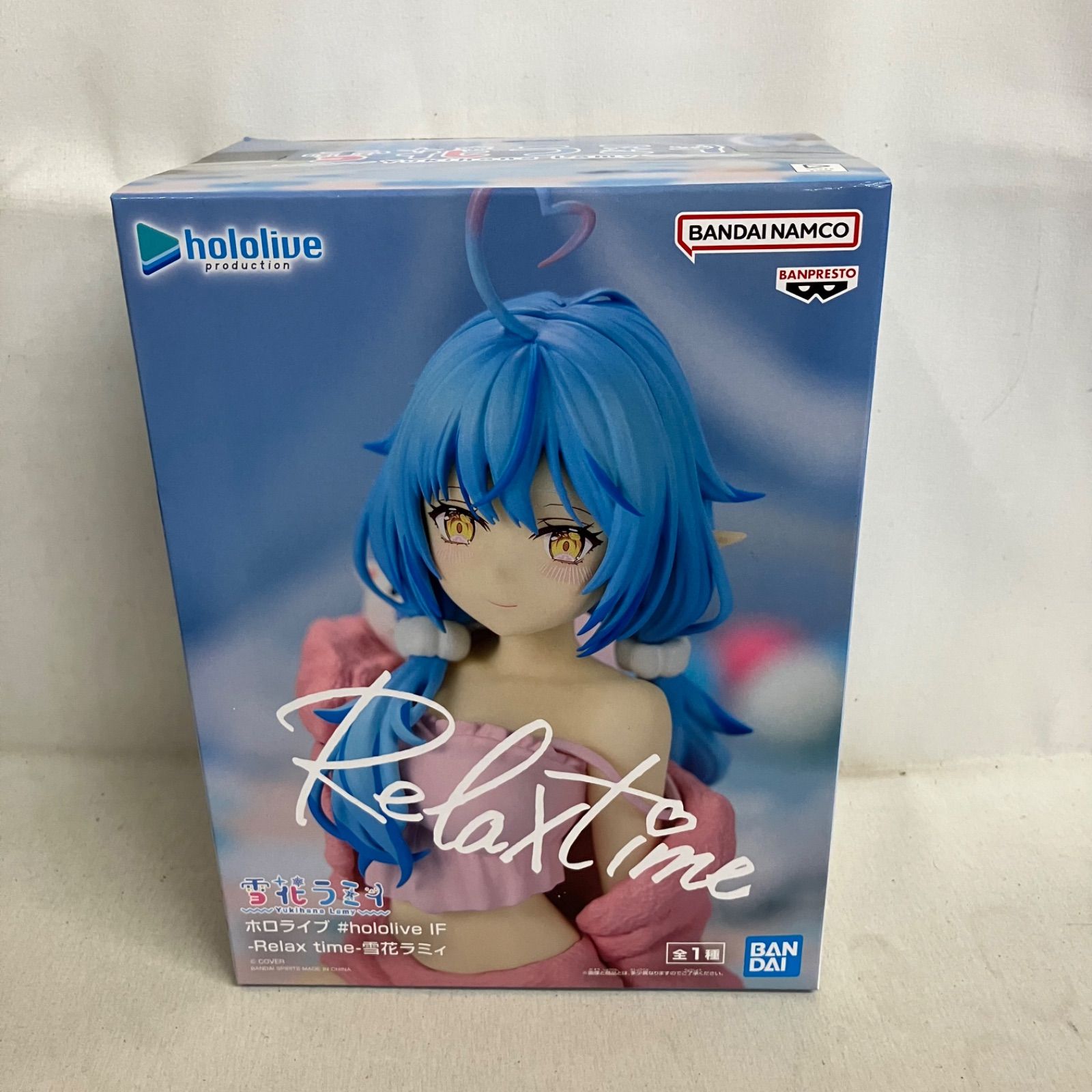 ホロライブ　Reilax time 雪花ラミィ　フィギュア 12点セット 未開封 ホロライブ 雪花ラミィ Relax time フィギュア 5個セット