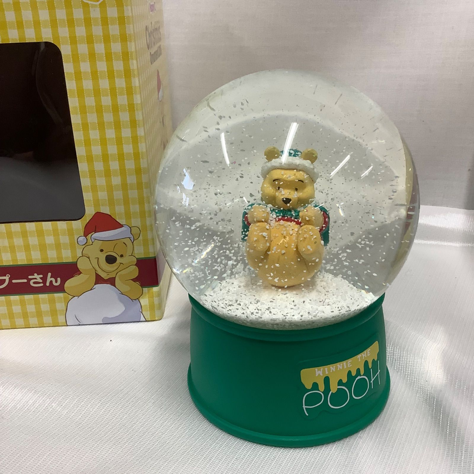 くまのプーさん スノードーム クリスマスオーナメントくじ スノー