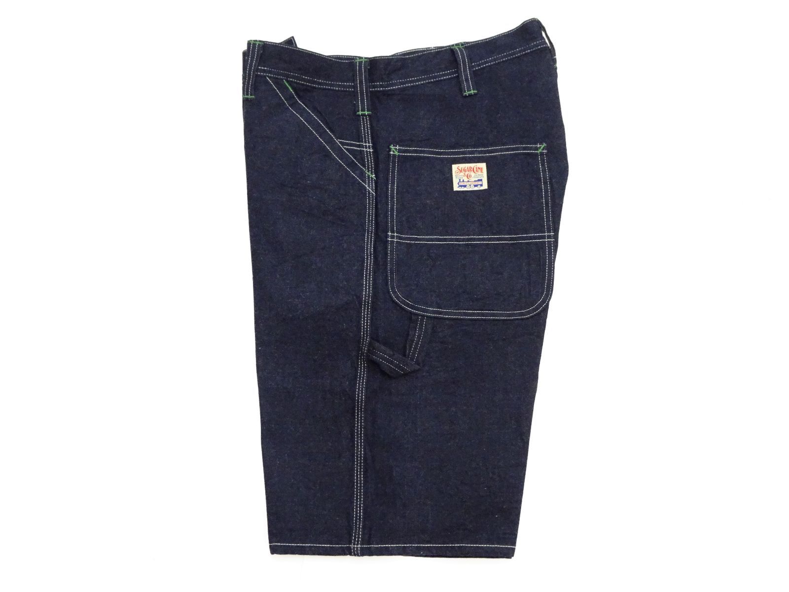 シュガーケーン 11oz ブルー デニム ワーク ショーツ SC52565 SUGAR