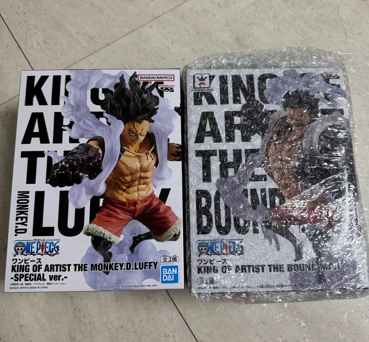 未開封 キング OF アーティスト ONE PIECE モンキー・D・ルフィ(ルフィ) ギア4