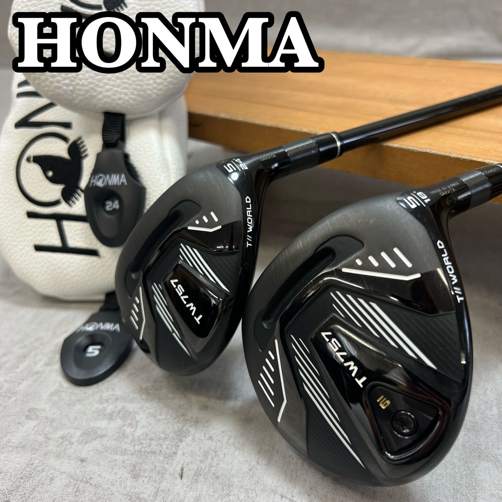 ホンマ ツアーワールド TW757 メンズゴルフ ウッド2本セット