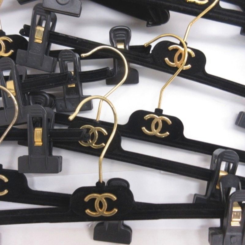 シャネル CHANEL ココマーク ベロア ハンガー パンツハンガー 21点