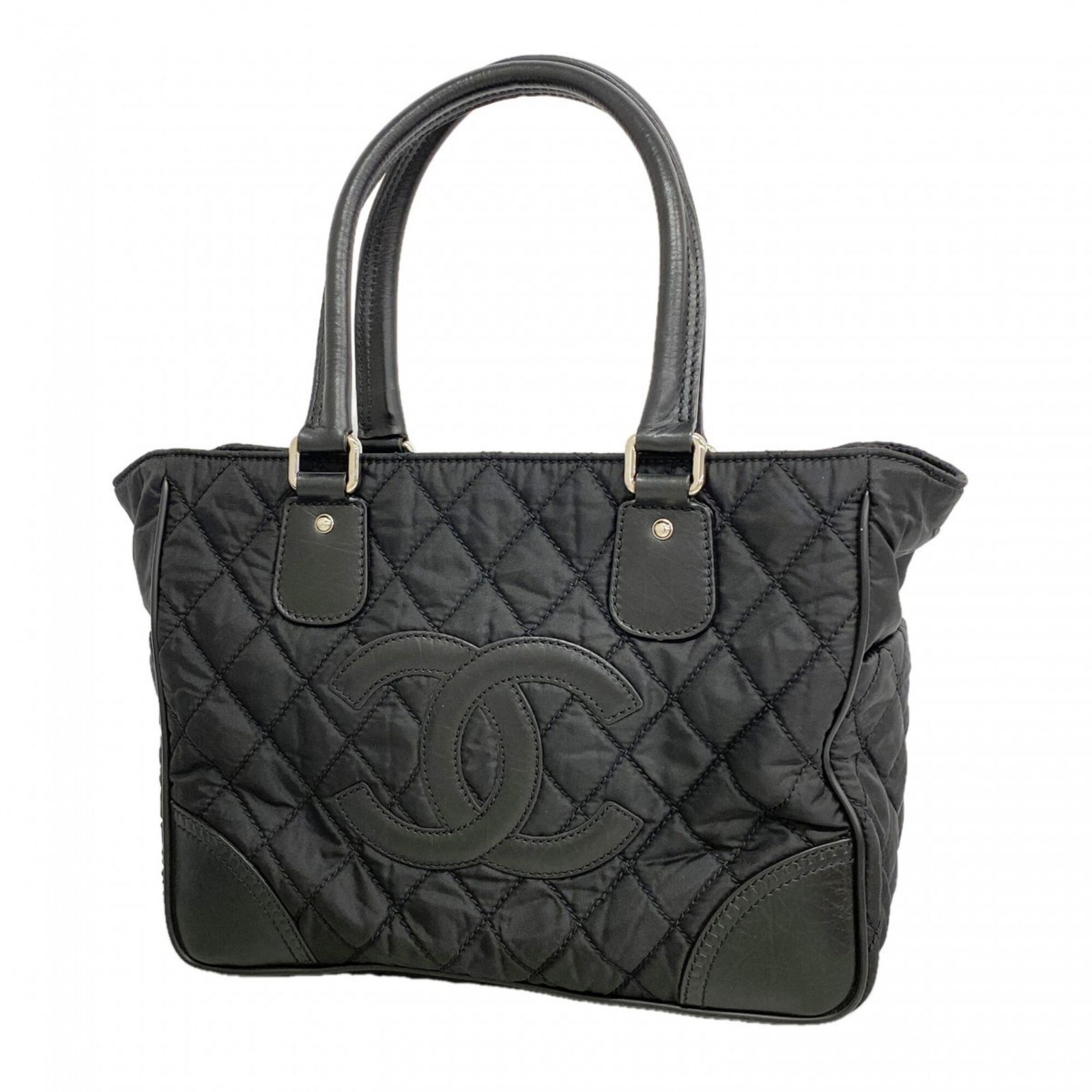シャネル(Chanel) シャネル トートバッグ パリニューヨーク ナイロン ブラック レディース
