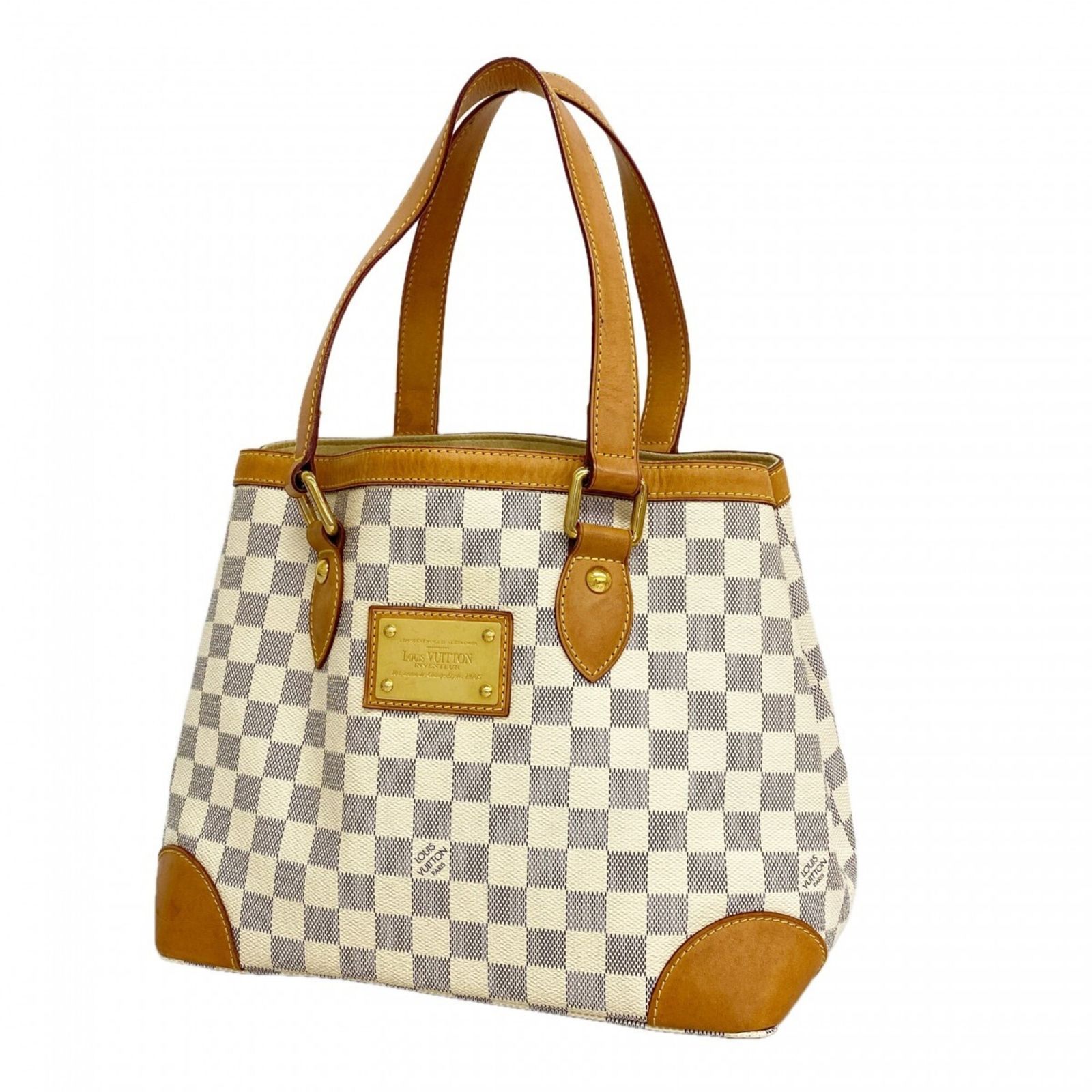 ルイ・ヴィトン(Louis Vuitton) ルイ・ヴィトン トートバッグ ダミエ・アズール ハムステッドPM N51207 ホワイトレディース