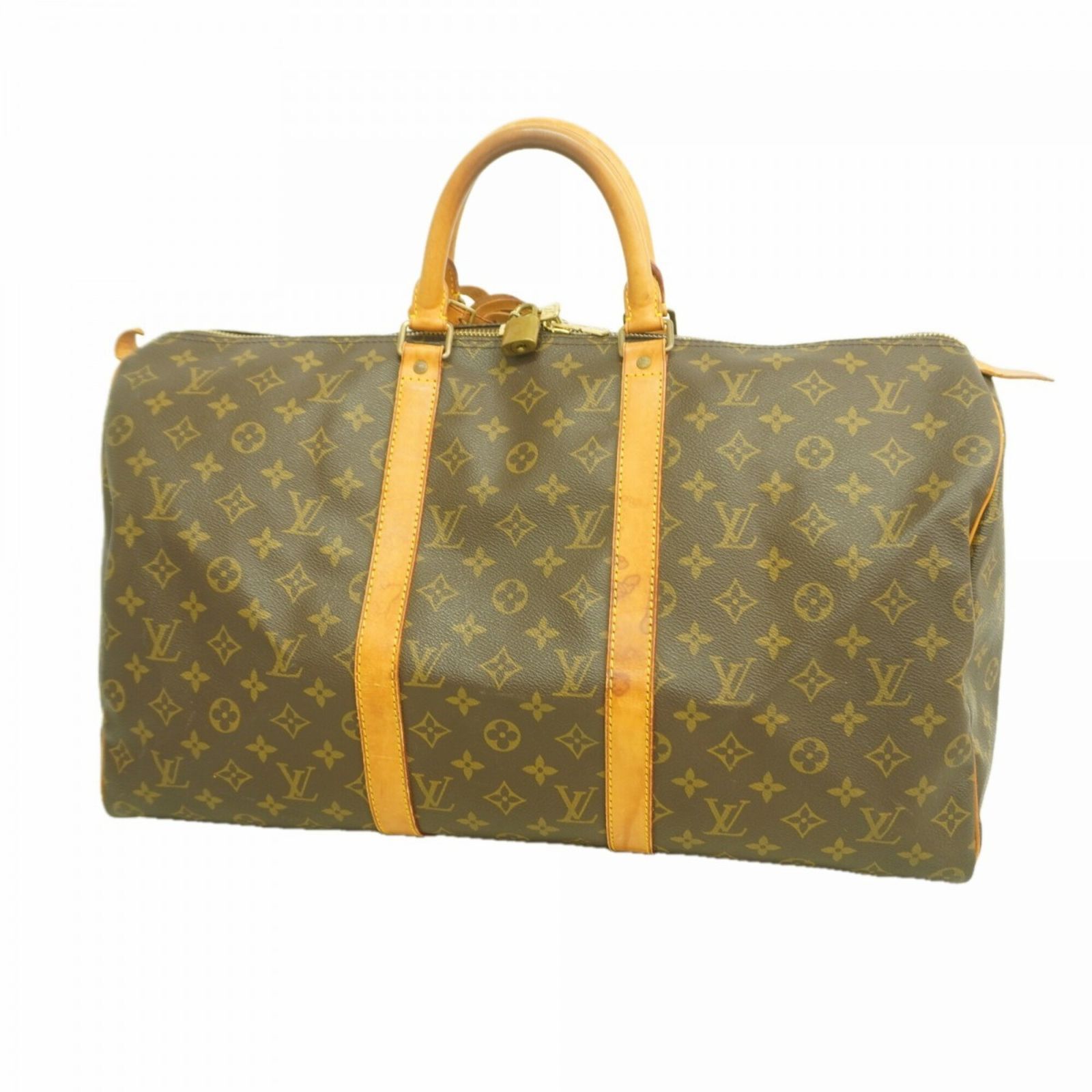 ルイ・ヴィトン(Louis Vuitton) ルイ・ヴィトン バッグ・ボストンバッグ モノグラム キーポル50 M41426 ブラウンメンズ レディース