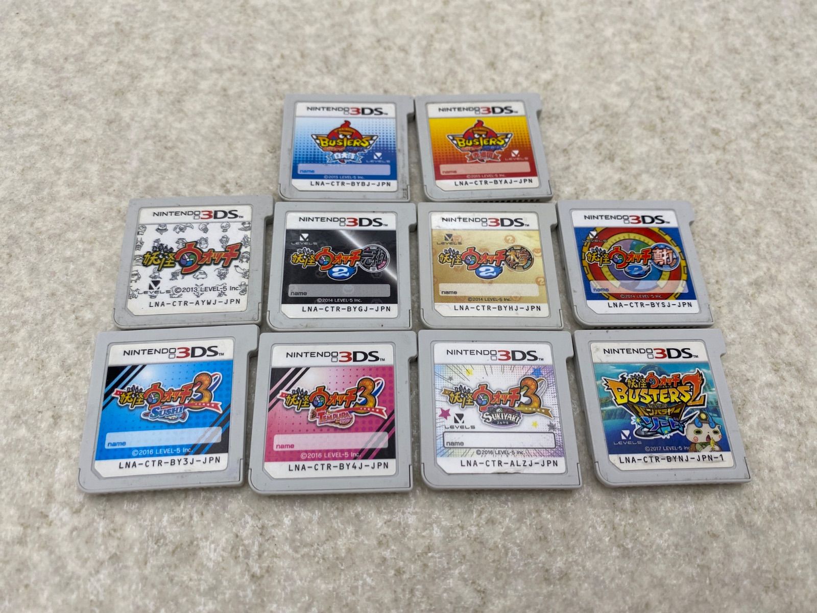 妖怪ウォッチ 3DSソフト 10点 - メルカリ
