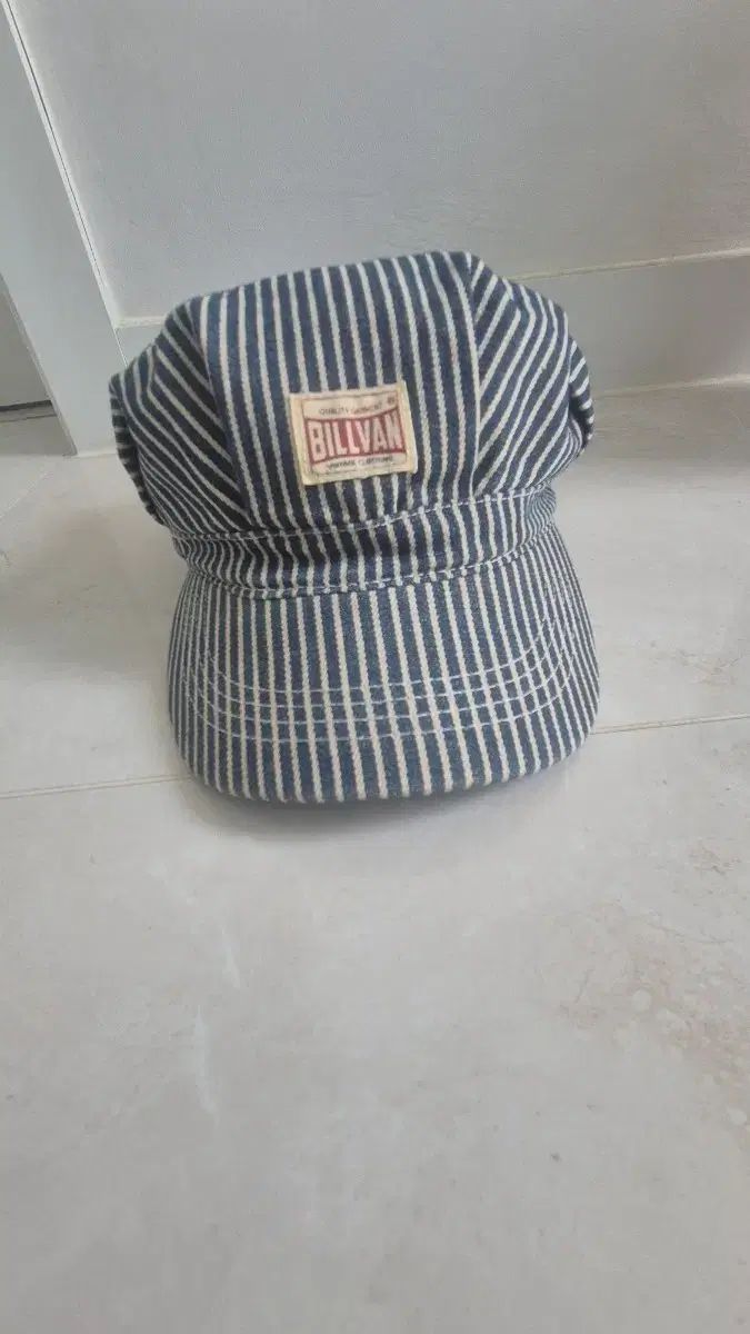 日本 BILLVAN ヒッコリー ストライプ レイルロード ワークキャップ