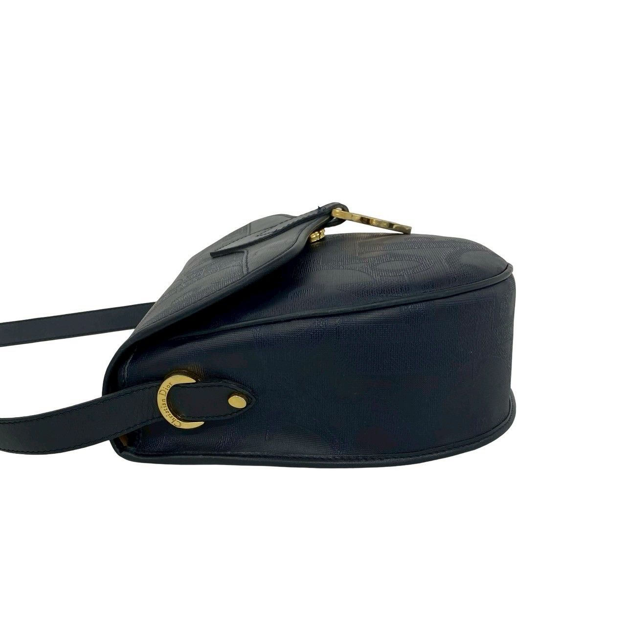 極 美品 Christian Dior ディオール ヴィンテージ ロゴ 金具
