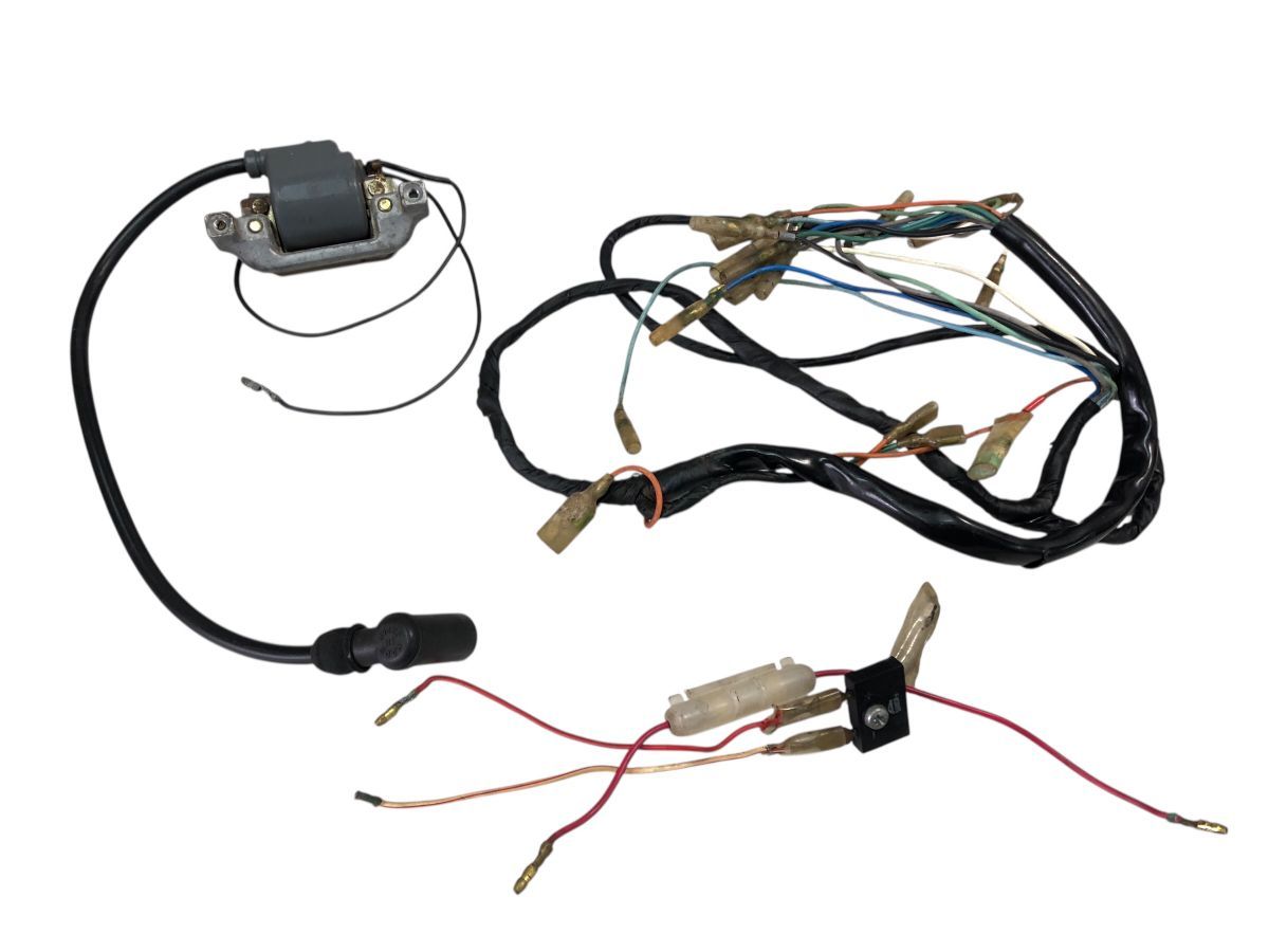SUZUKI　コレダ　K90　3型　1975年　6V　ハーネス　電装セット　整流器　イグニッションコイル　絶版希少品　補修にも（中古）2933-N4203