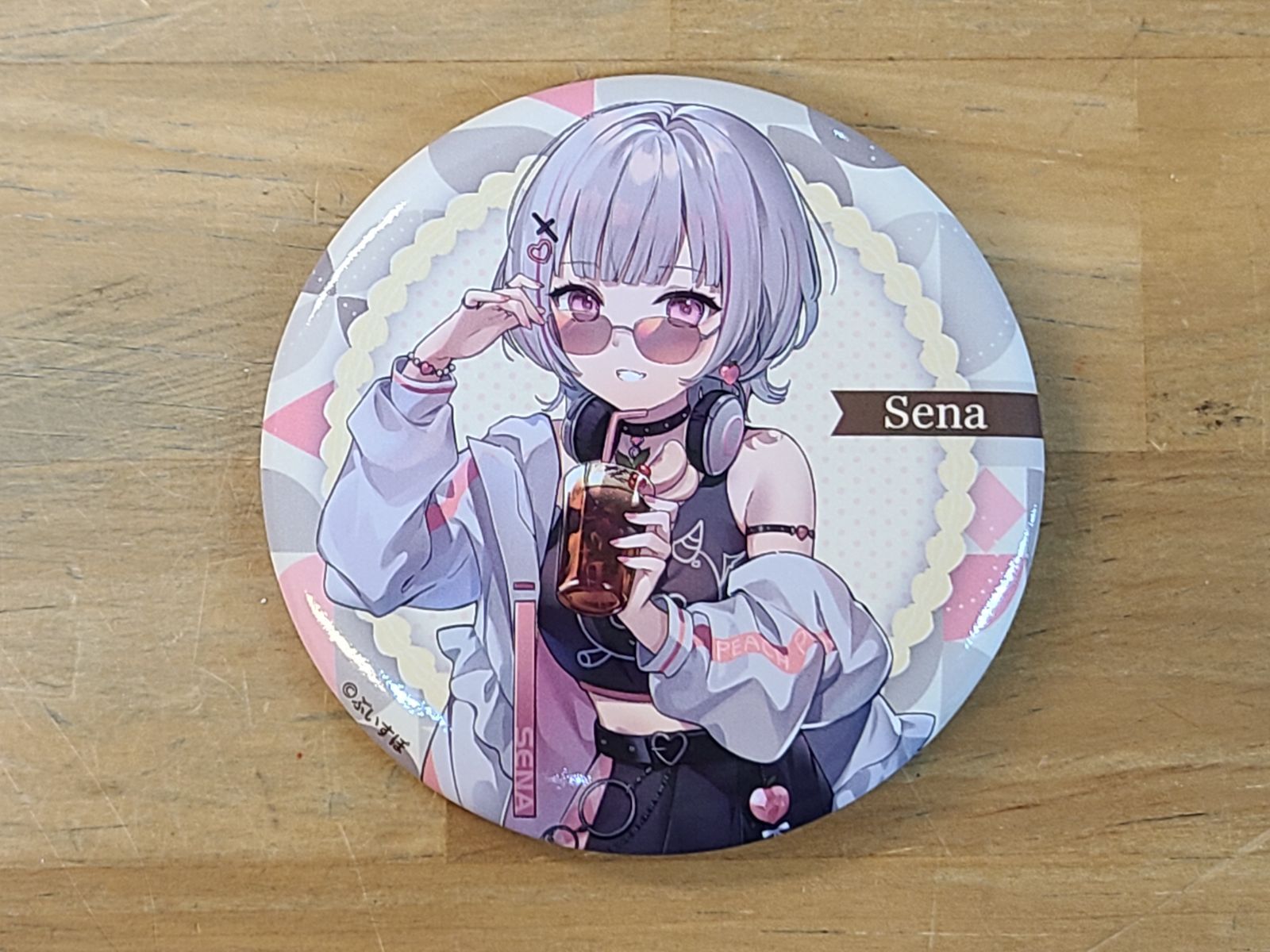 美品 ぶいすぽ 空澄セナ グッズ まとめ売り 缶バッジ 色紙 カスタム