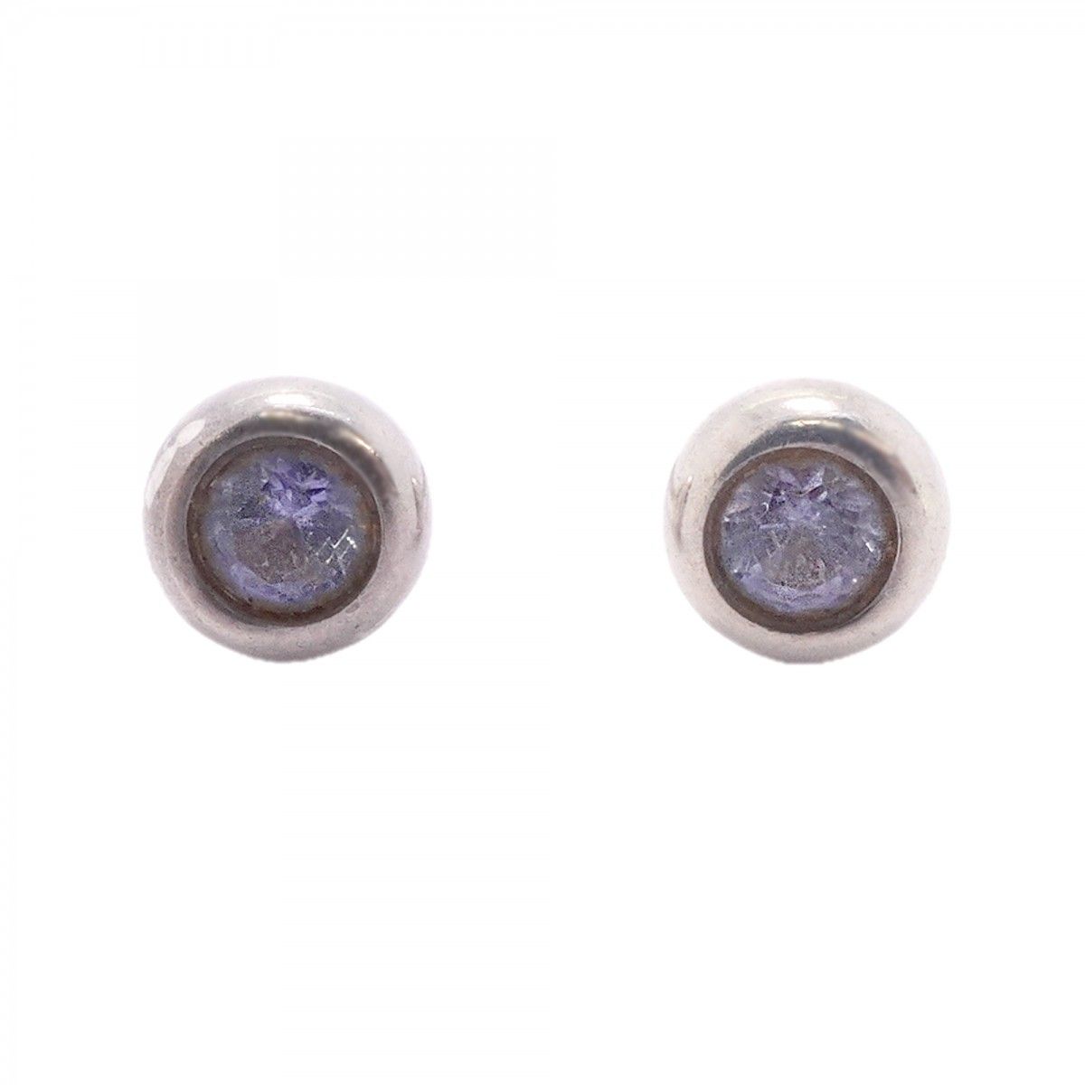 【6jfb0575】ティファニー ピアス バイザヤード シルバー925 タンザナイト【中古】レディース