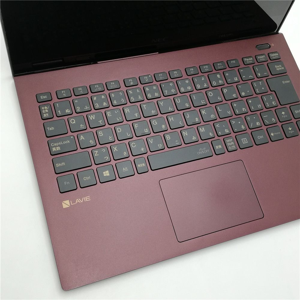 ワイン色タッチパネル中古NEC GN1864VGF i7 16G256G SSD 高性能 ワイン色 Wi-Fi有 タッチパネル 中古ノートパソコン NEC