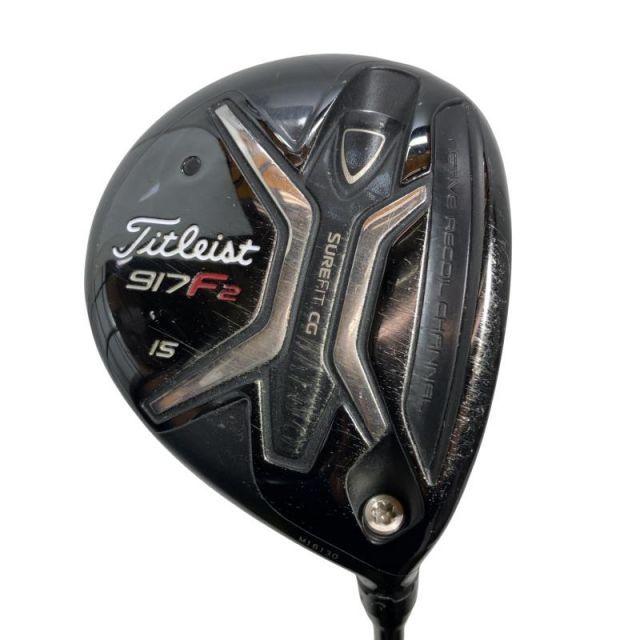 【中古】 タイトリスト 917 F2 15° フェアウェイウッド FW Diamana BF70 (フレックスS) メンズ 男性用 右利き 右用 Cランク ゴルフクラブ