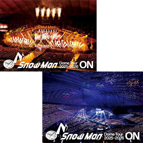 【DVD】【新品】 【2形態セット】Snow Man Dome Tour 2025-2026 ON (初回盤+通常盤) DVD Snow Man ライブ コンサート ドーム 佐賀