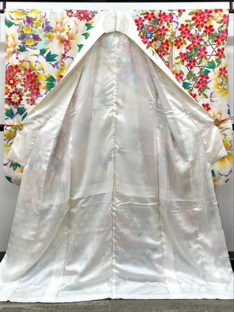 振袖 金駒 金彩 大輪 身丈174cm MO3848 - メルカリ