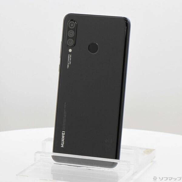 ソフマップ 〔中古品〕 HUAWEI P30 lite 64GB ミッドナイトブラック HWSEC2 Y!mobile SIMフリー【349】