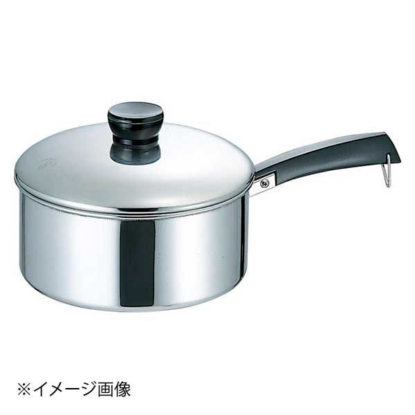 【新品】18-0ソースパン(片手鍋) 20cm