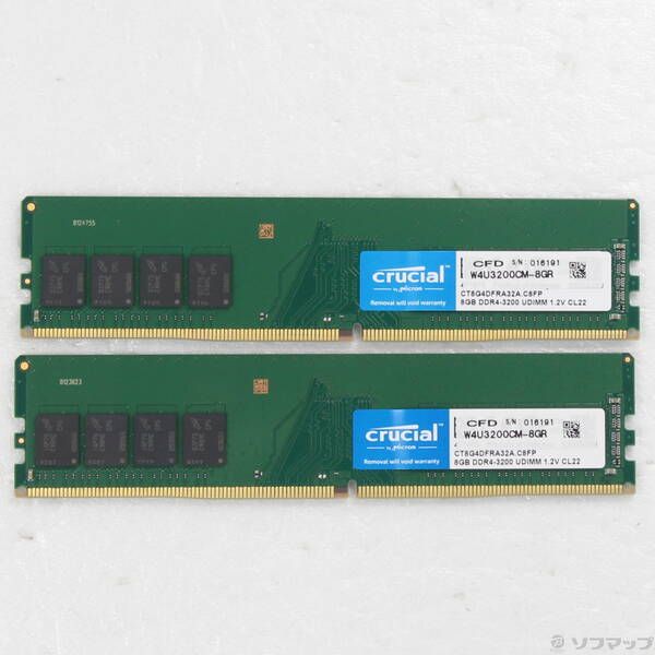 ソフマップ 〔中古品〕 W4U3200CM-8GR 16GB 8GB×2枚組【262】