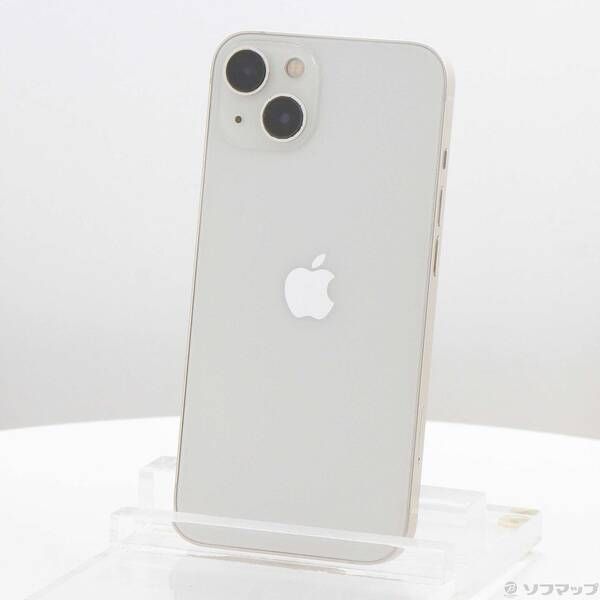 ソフマップ 〔中古品〕 iPhone13 256GB スターライト MLNJ3J／A SIMフリー【349】