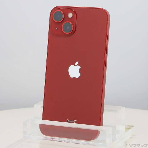 ソフマップ 〔中古品〕 iPhone13 128GB プロダクトレッド MLNF3J／A SIMフリー【349】